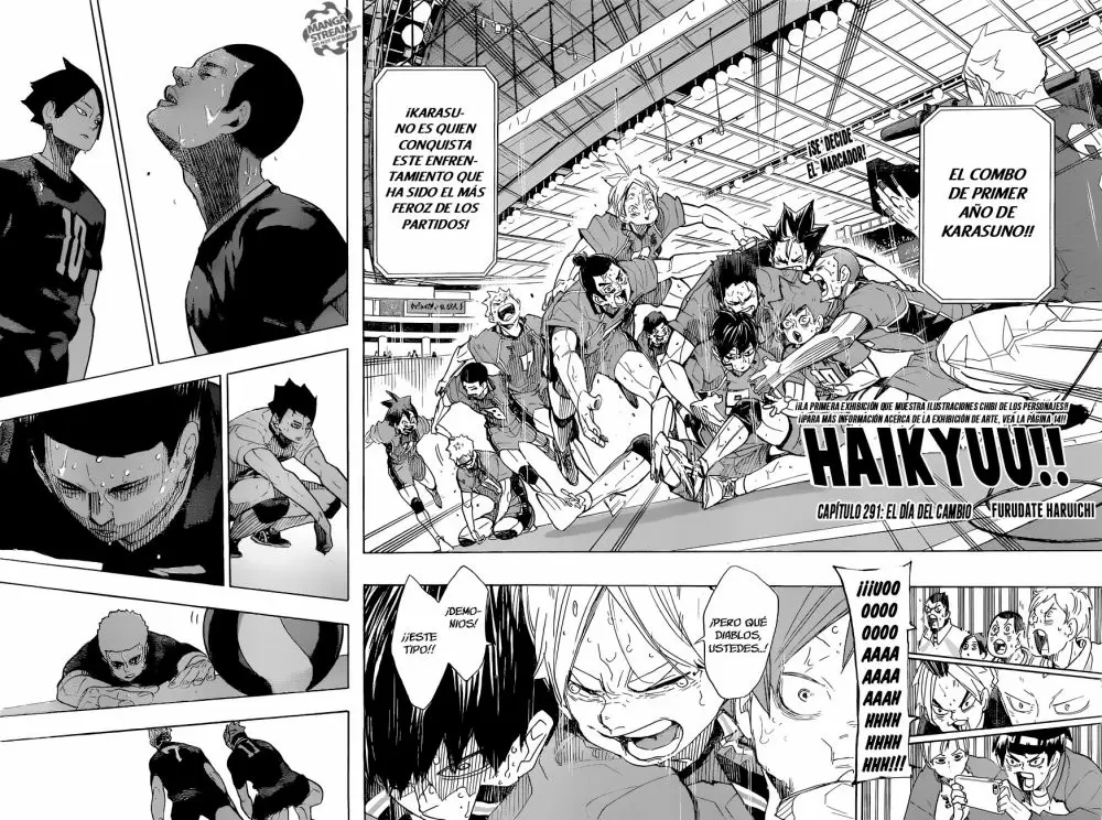 Haikyuu!! capítulo 291, página 3