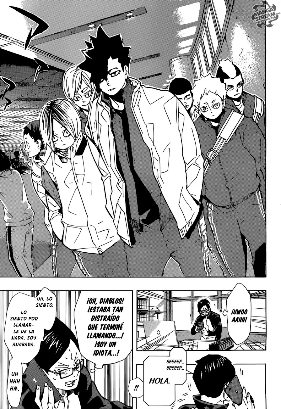 Haikyuu!! capítulo 291, página 5