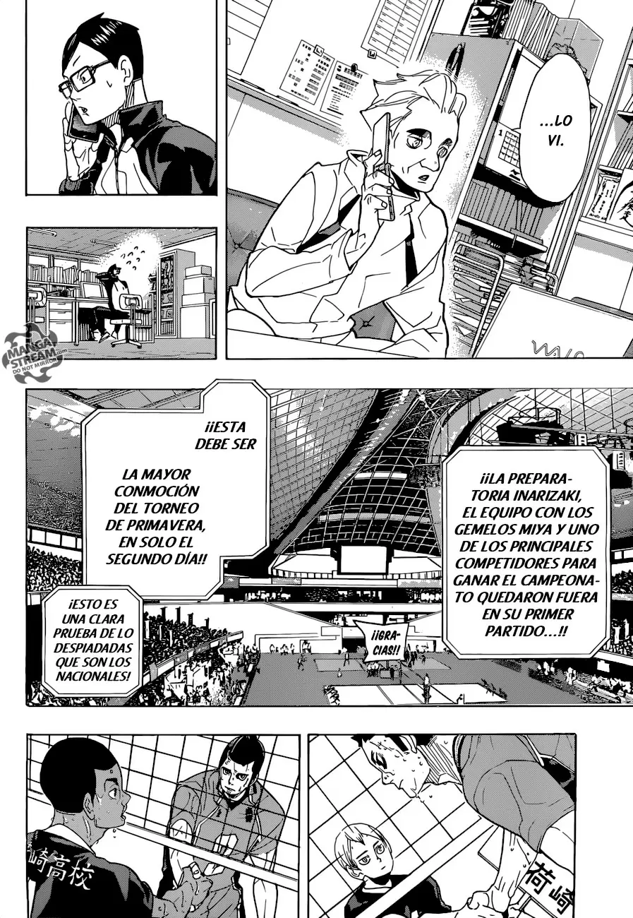 Haikyuu!! capítulo 291, página 6