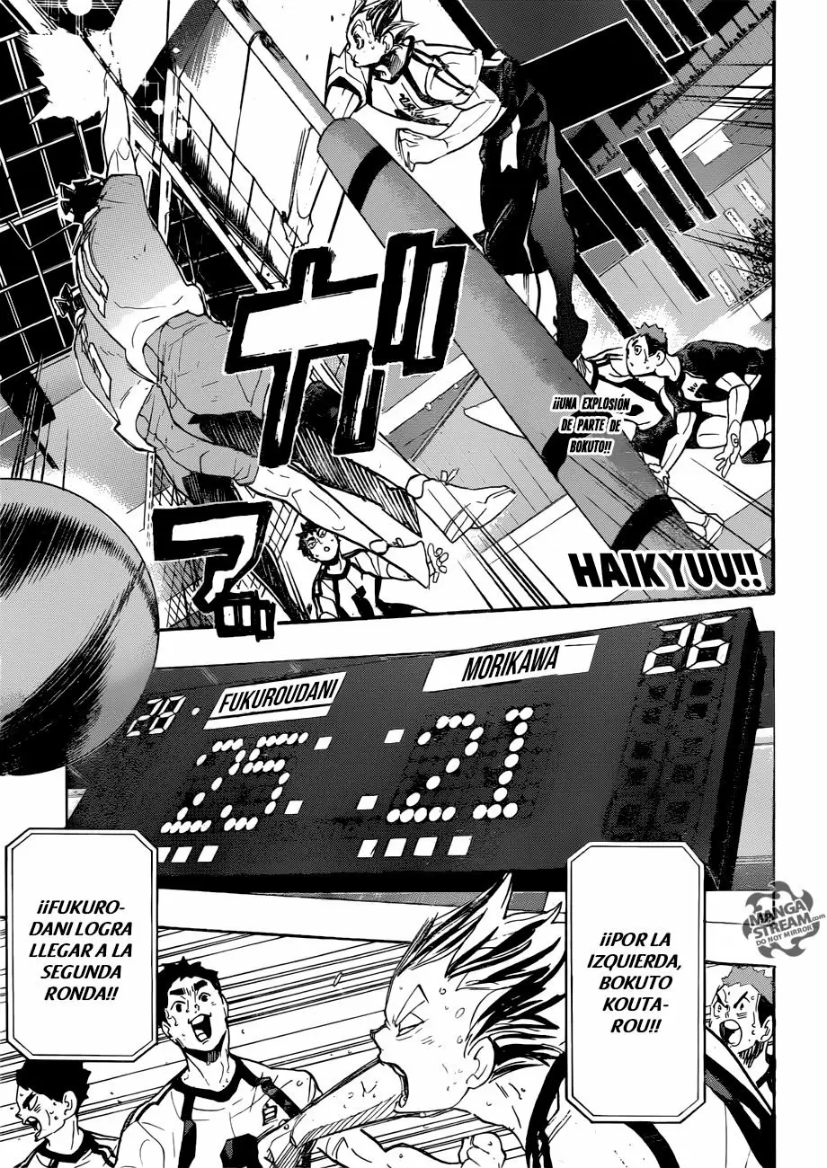Haikyuu!! capítulo 292, página 2