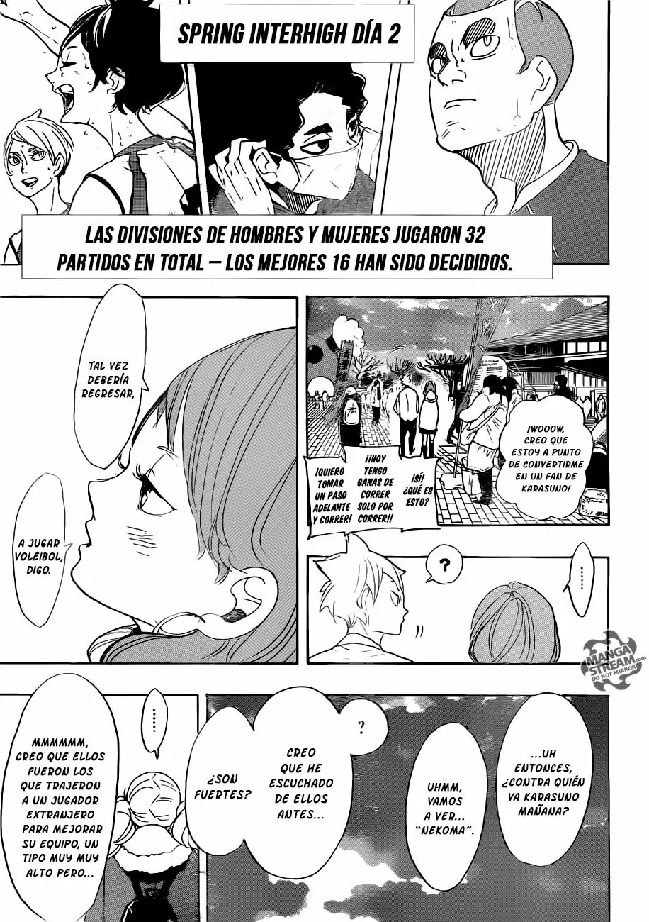 Haikyuu!! capítulo 292, página 4