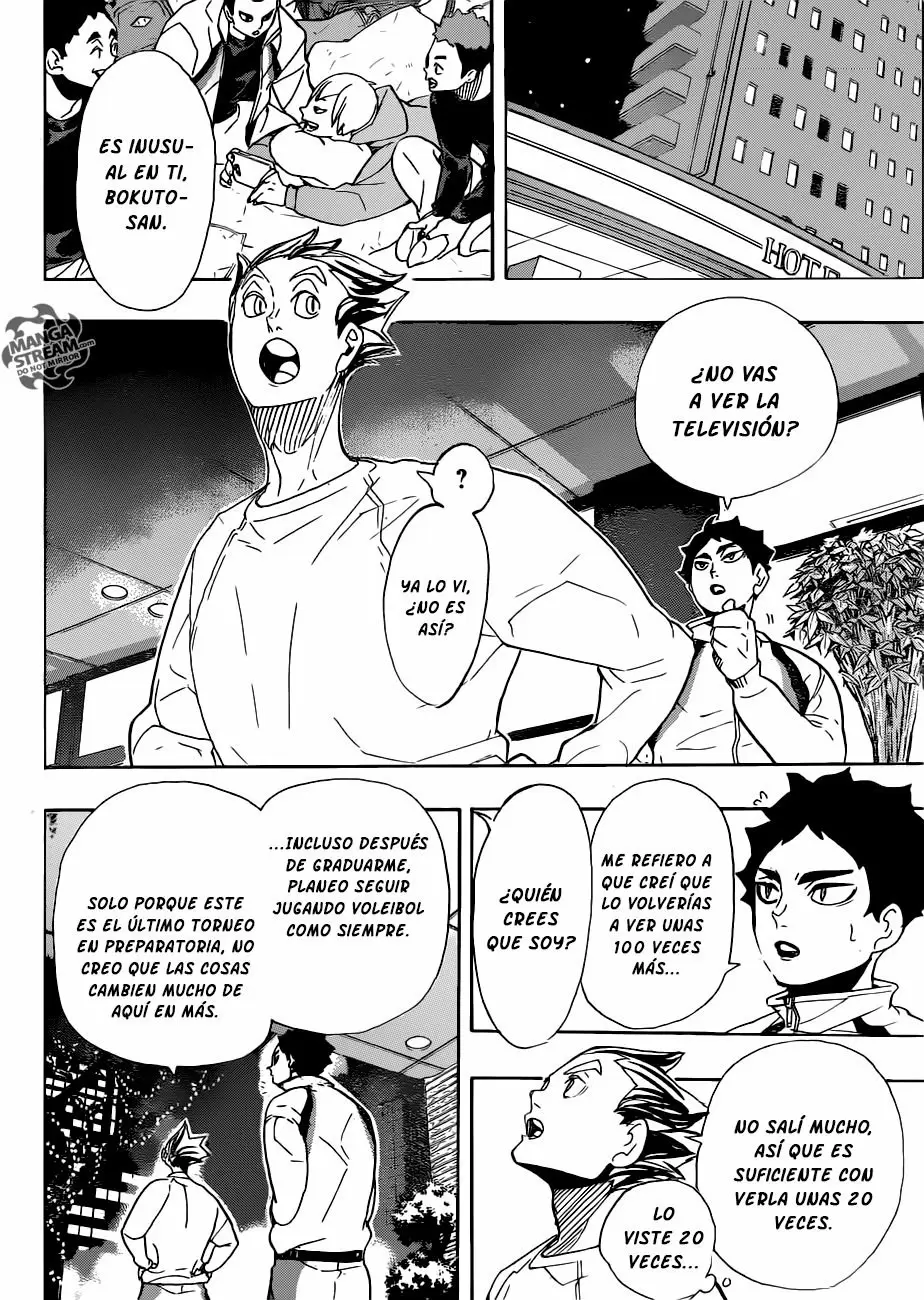 Haikyuu!! capítulo 292, página 8