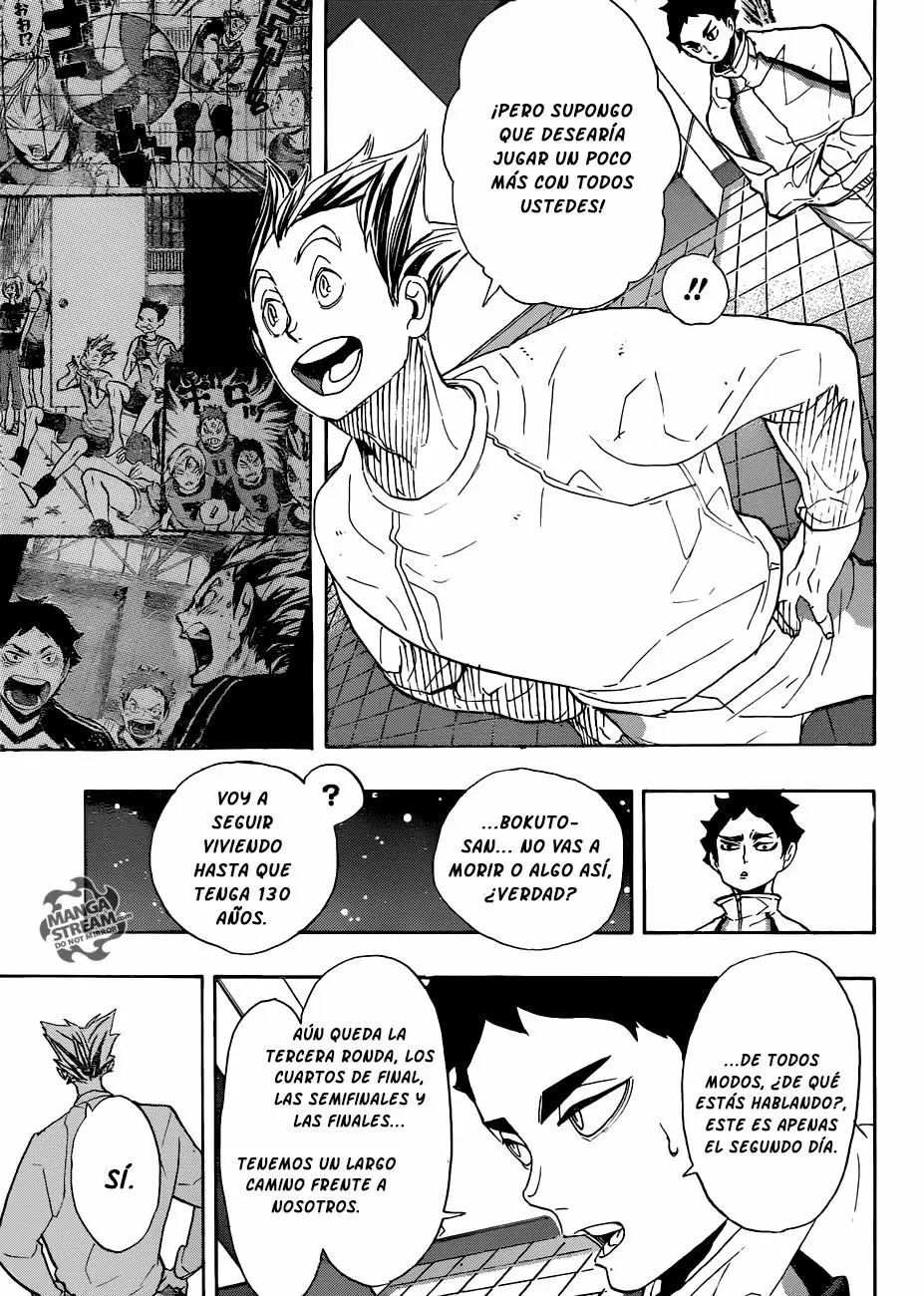 Haikyuu!! capítulo 292, página 9