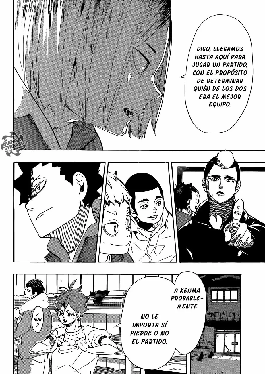 Haikyuu!! capítulo 292, página 16