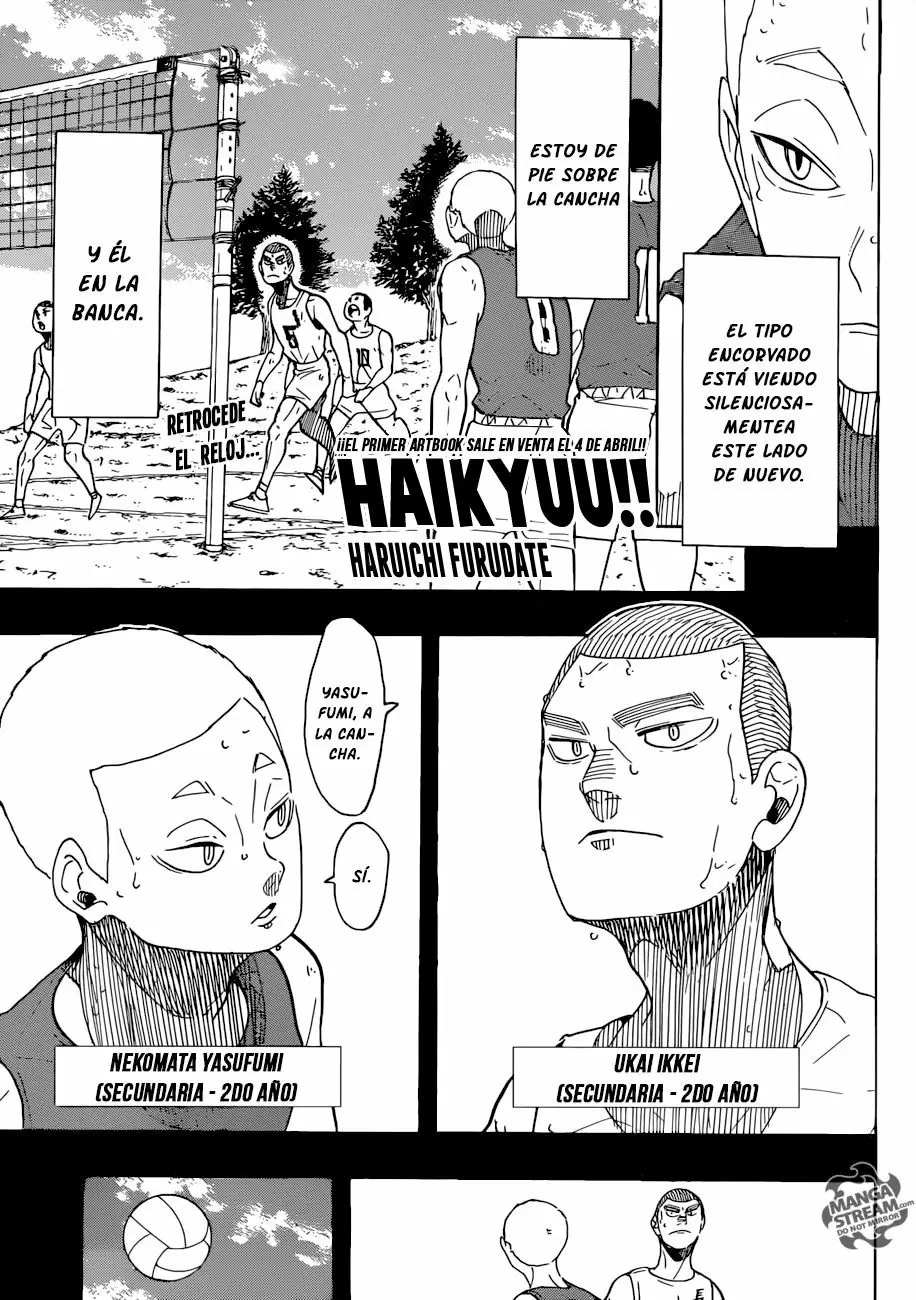 Haikyuu!! capítulo 293, página 2