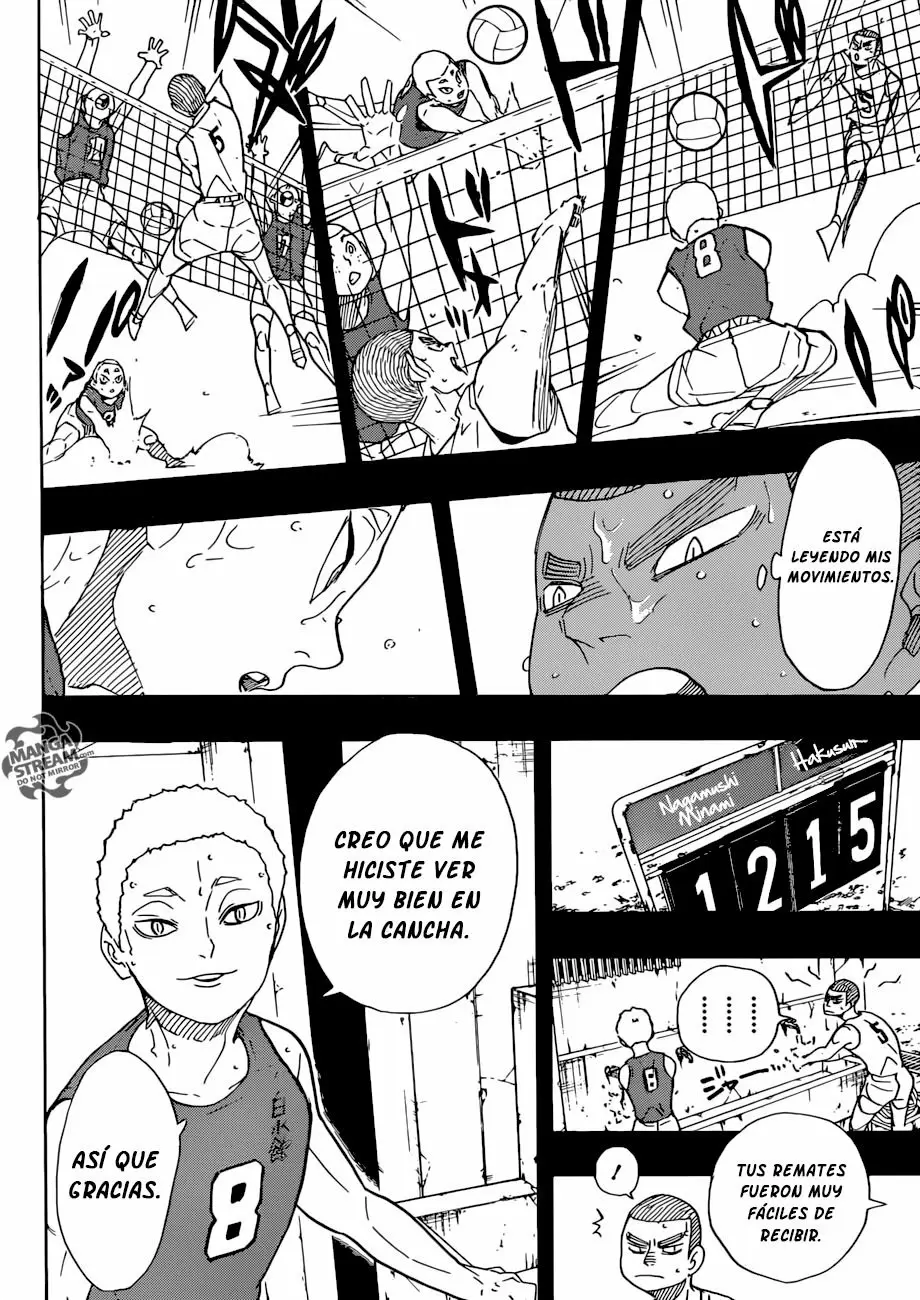 Haikyuu!! capítulo 293, página 3
