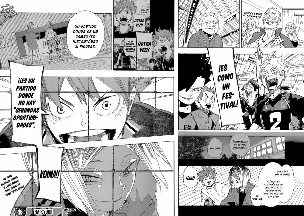 Haikyuu!! capítulo 294, página 16
