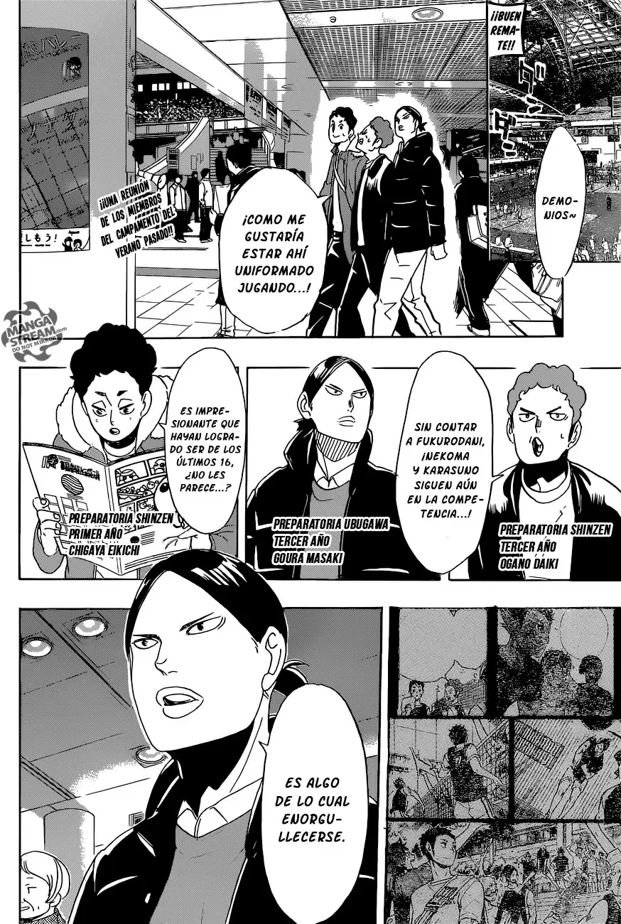 Haikyuu!! capítulo 295, página 3