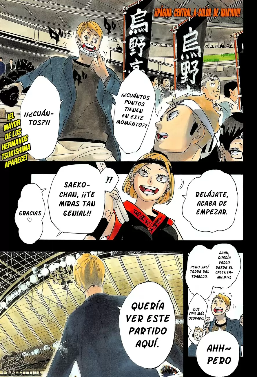 Haikyuu!! capítulo 297, página 3