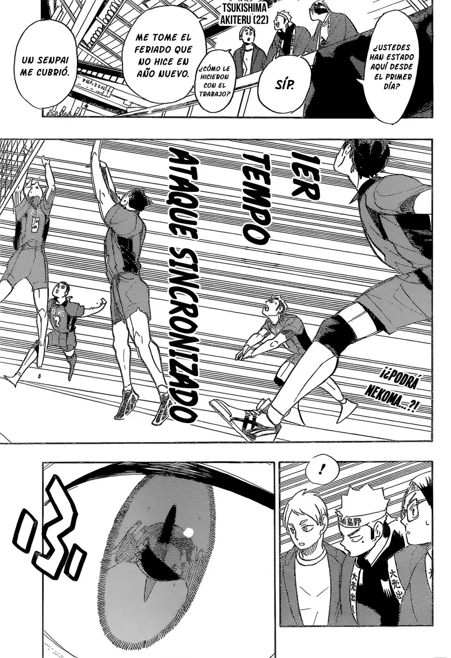 Haikyuu!! capítulo 297, página 6