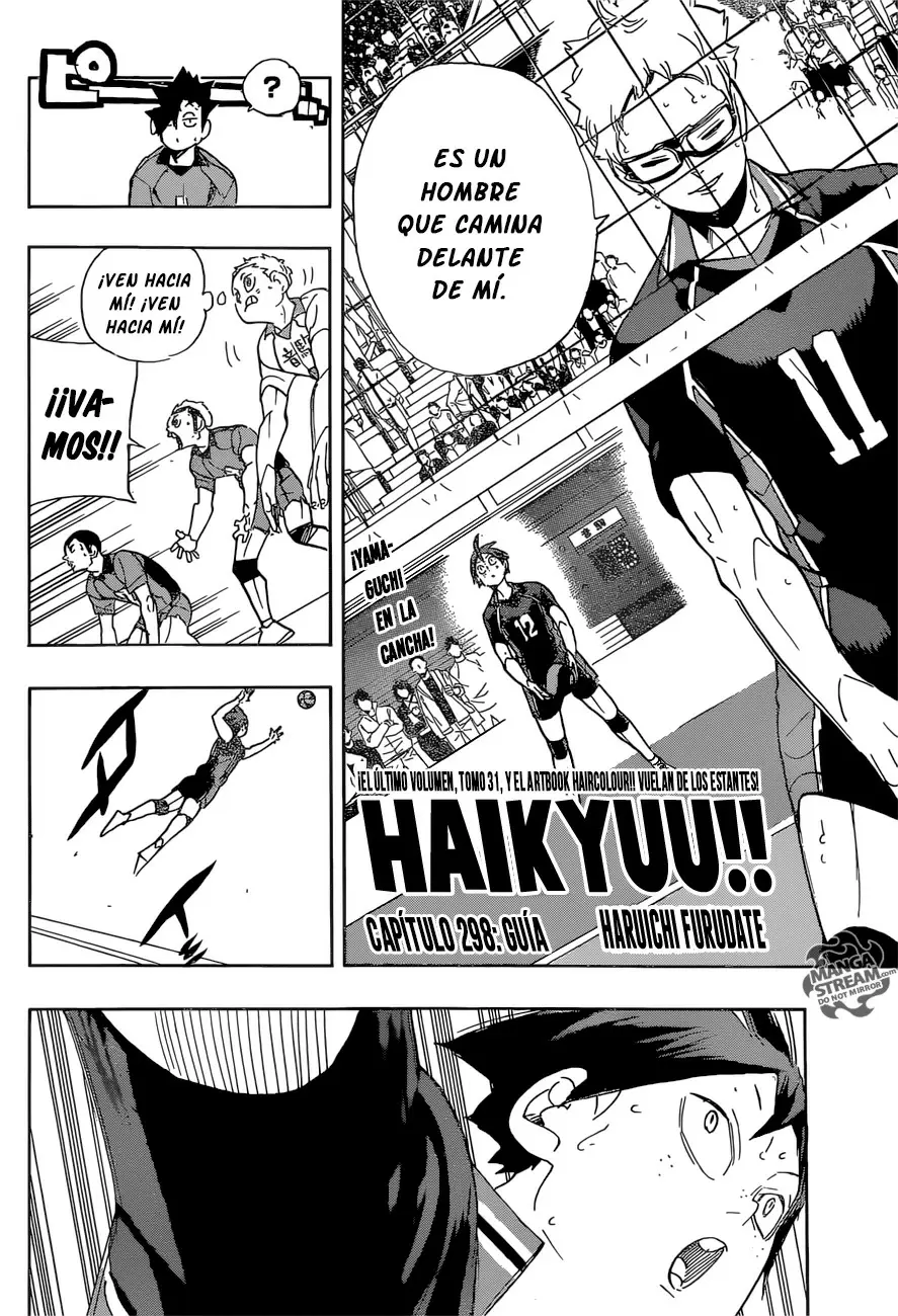 Haikyuu!! capítulo 298, página 3