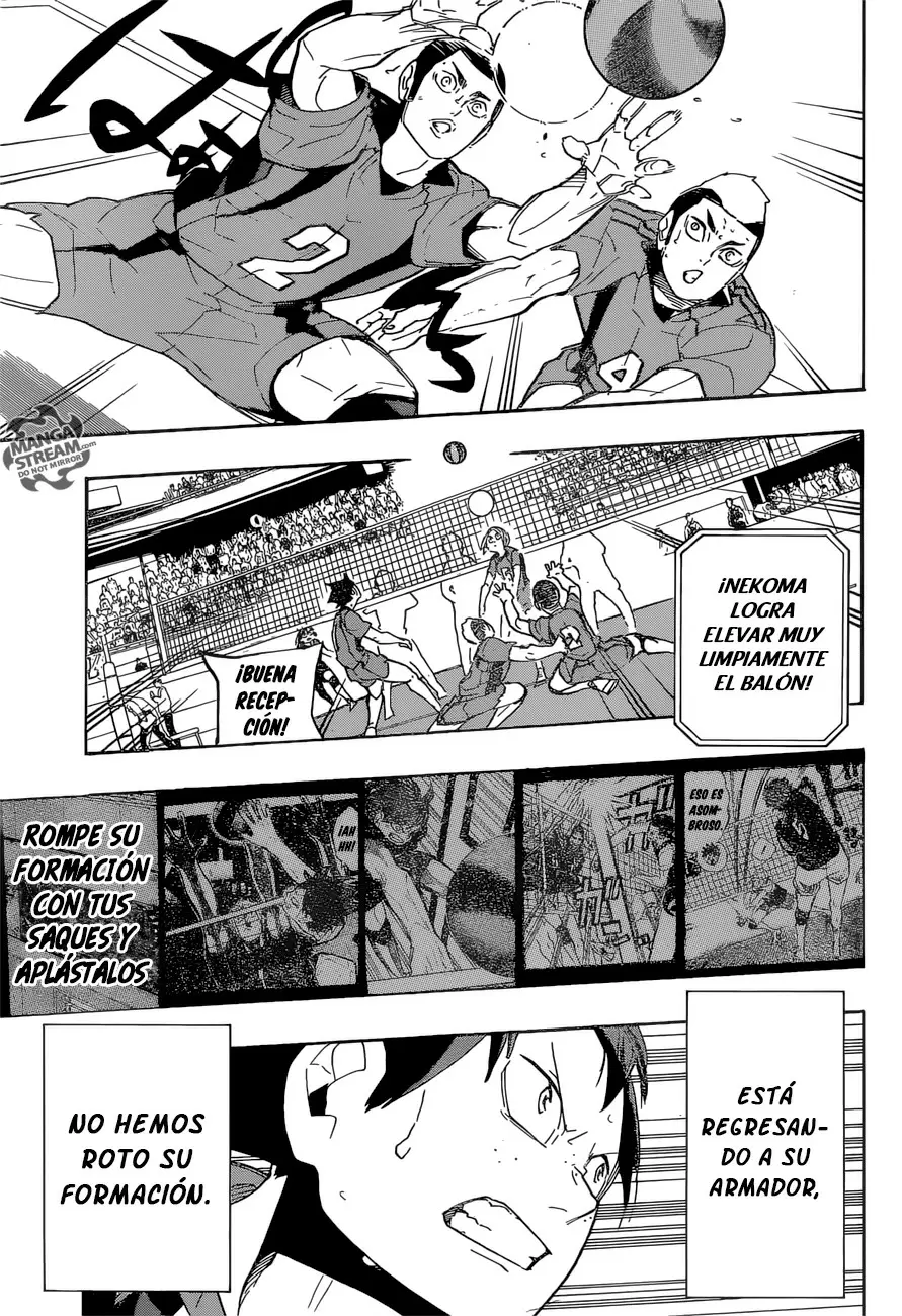Haikyuu!! capítulo 298, página 8