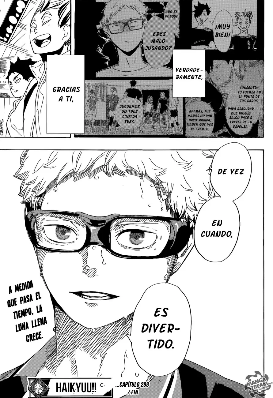 Haikyuu!! capítulo 298, página 17