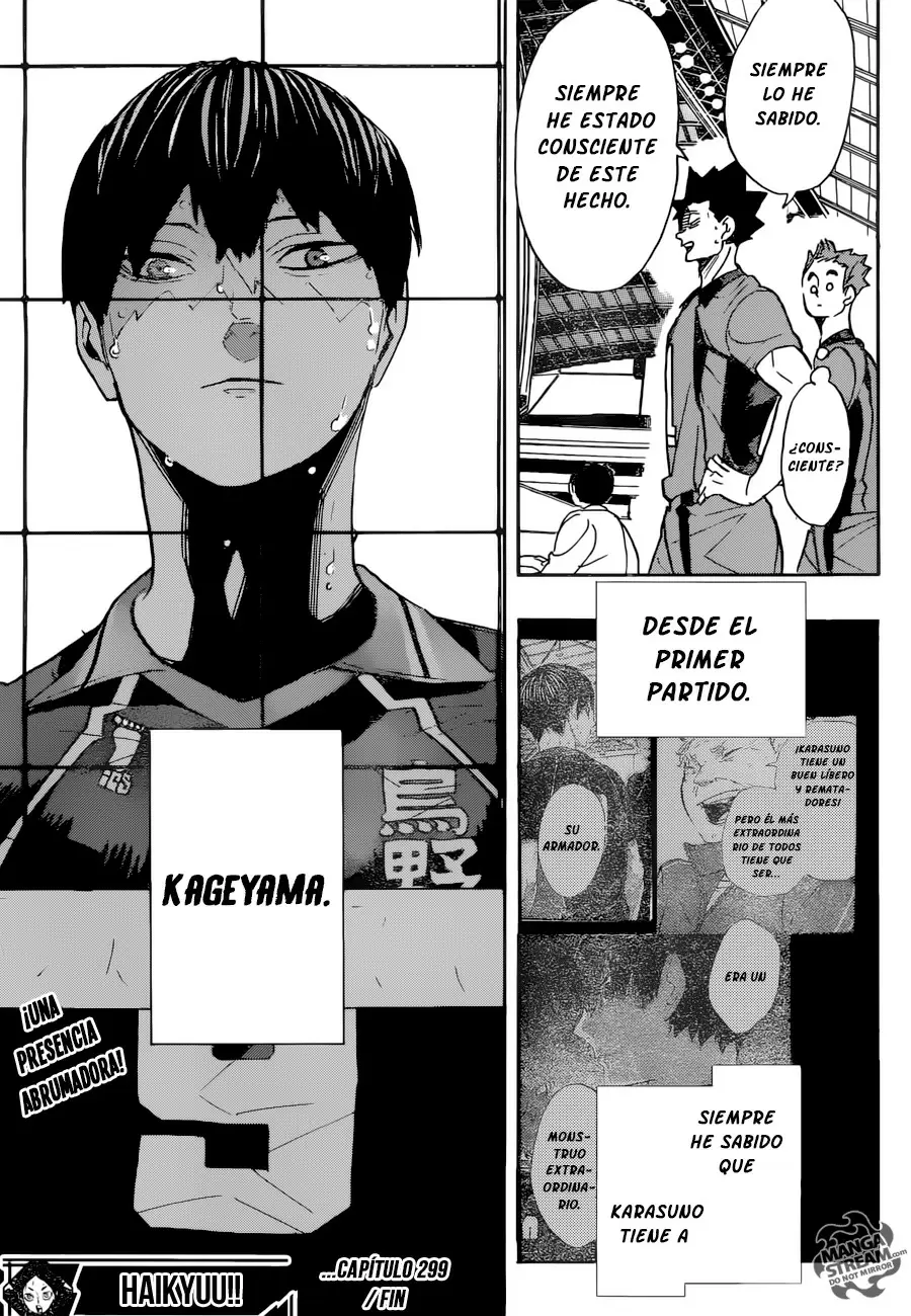 Haikyuu!! capítulo 299, página 18