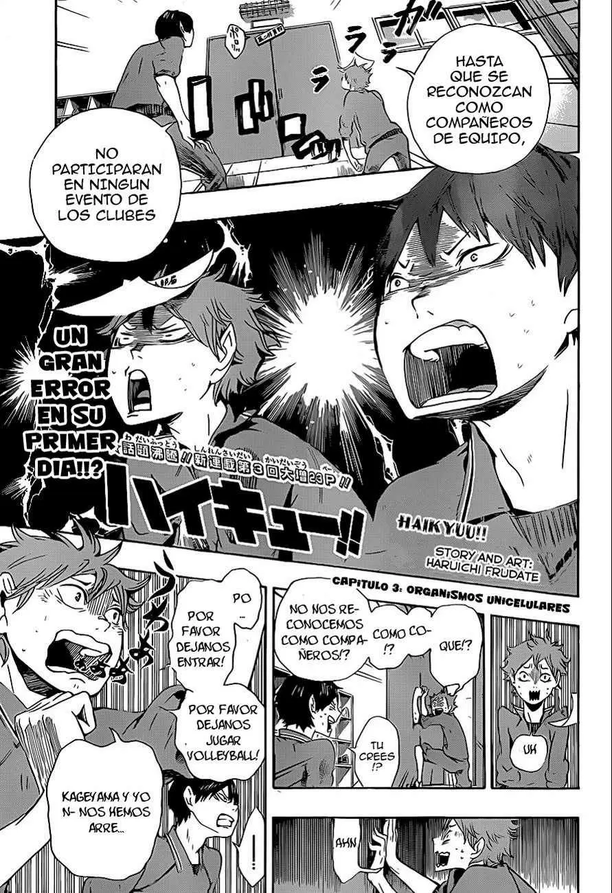 Haikyuu!! capítulo 3, página 1
