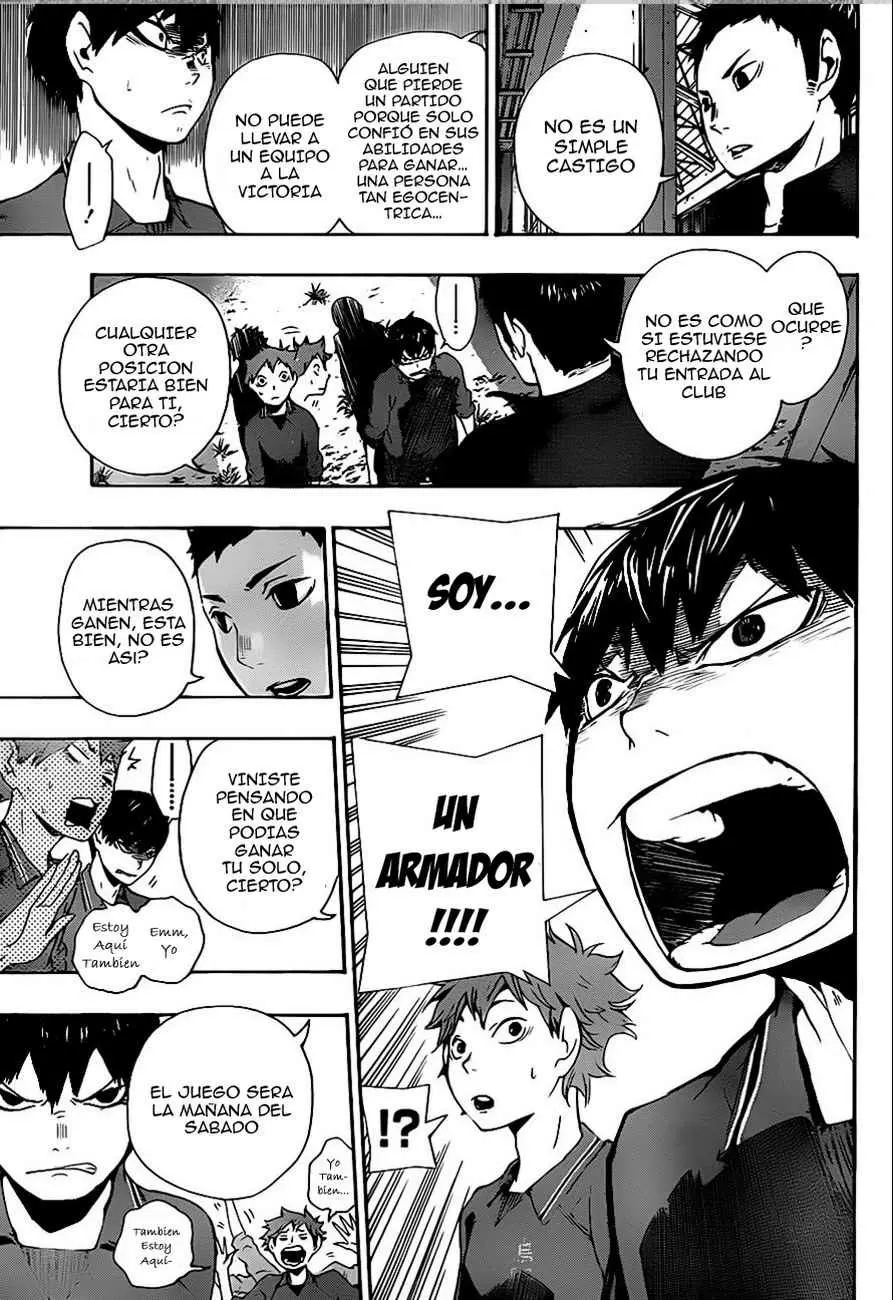 Haikyuu!! capítulo 3, página 13