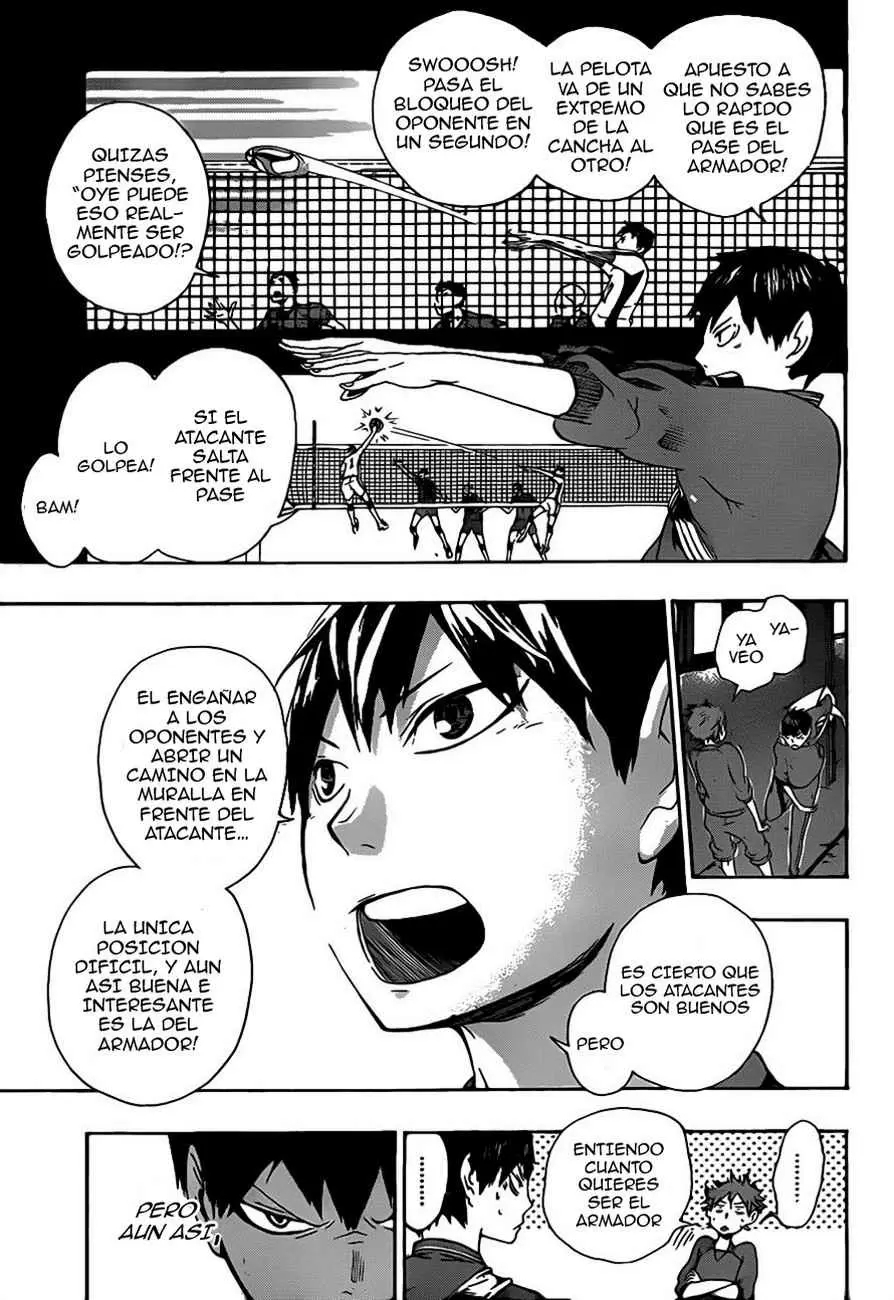Haikyuu!! capítulo 3, página 17