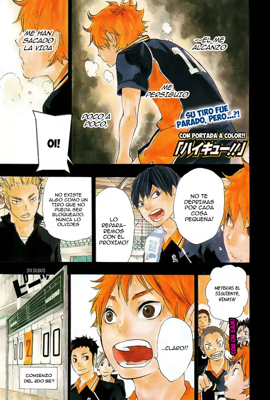 Haikyuu!! capítulo 30, página 2