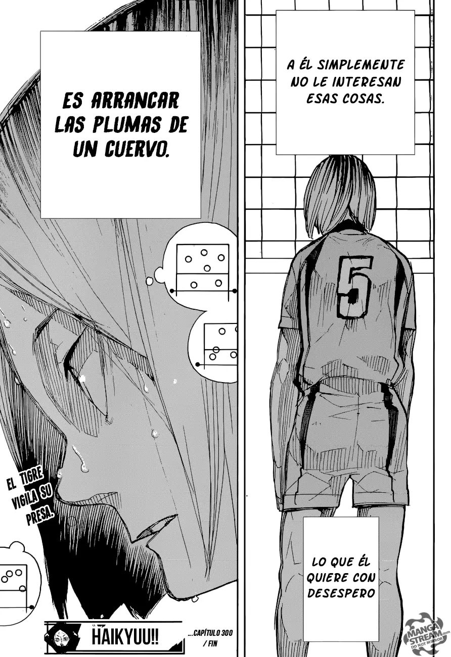 Haikyuu!! capítulo 300, página 18