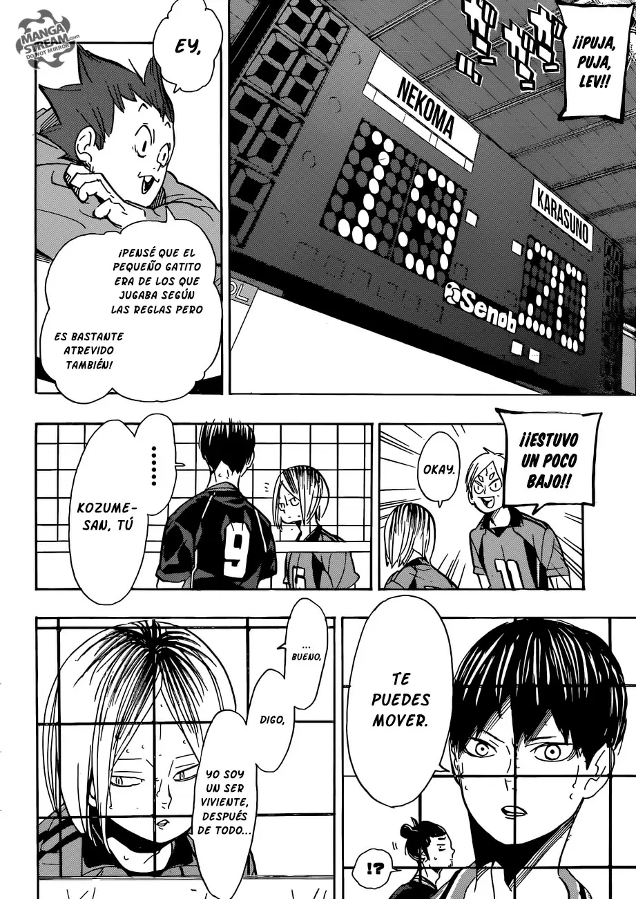 Haikyuu!! capítulo 301, página 16
