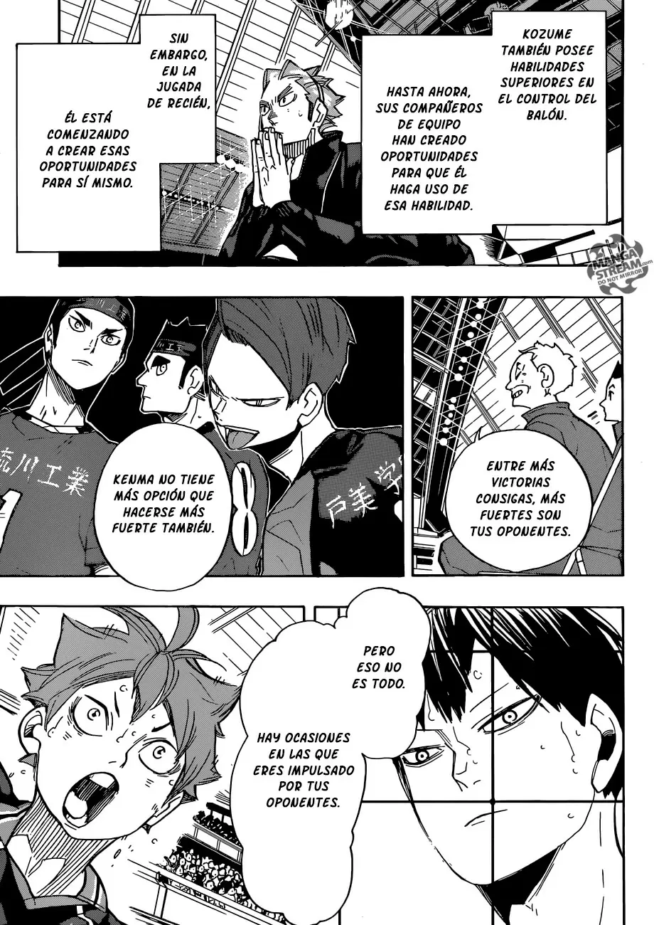Haikyuu!! capítulo 301, página 17