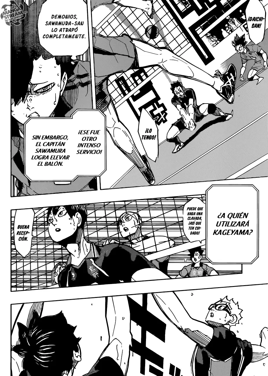 Haikyuu!! capítulo 302, página 3