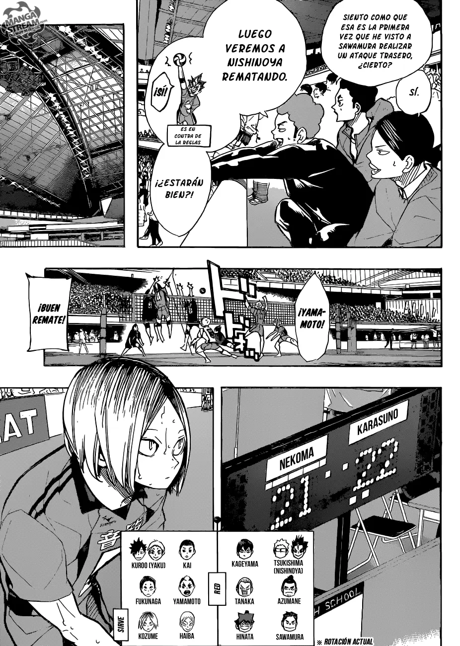 Haikyuu!! capítulo 302, página 6