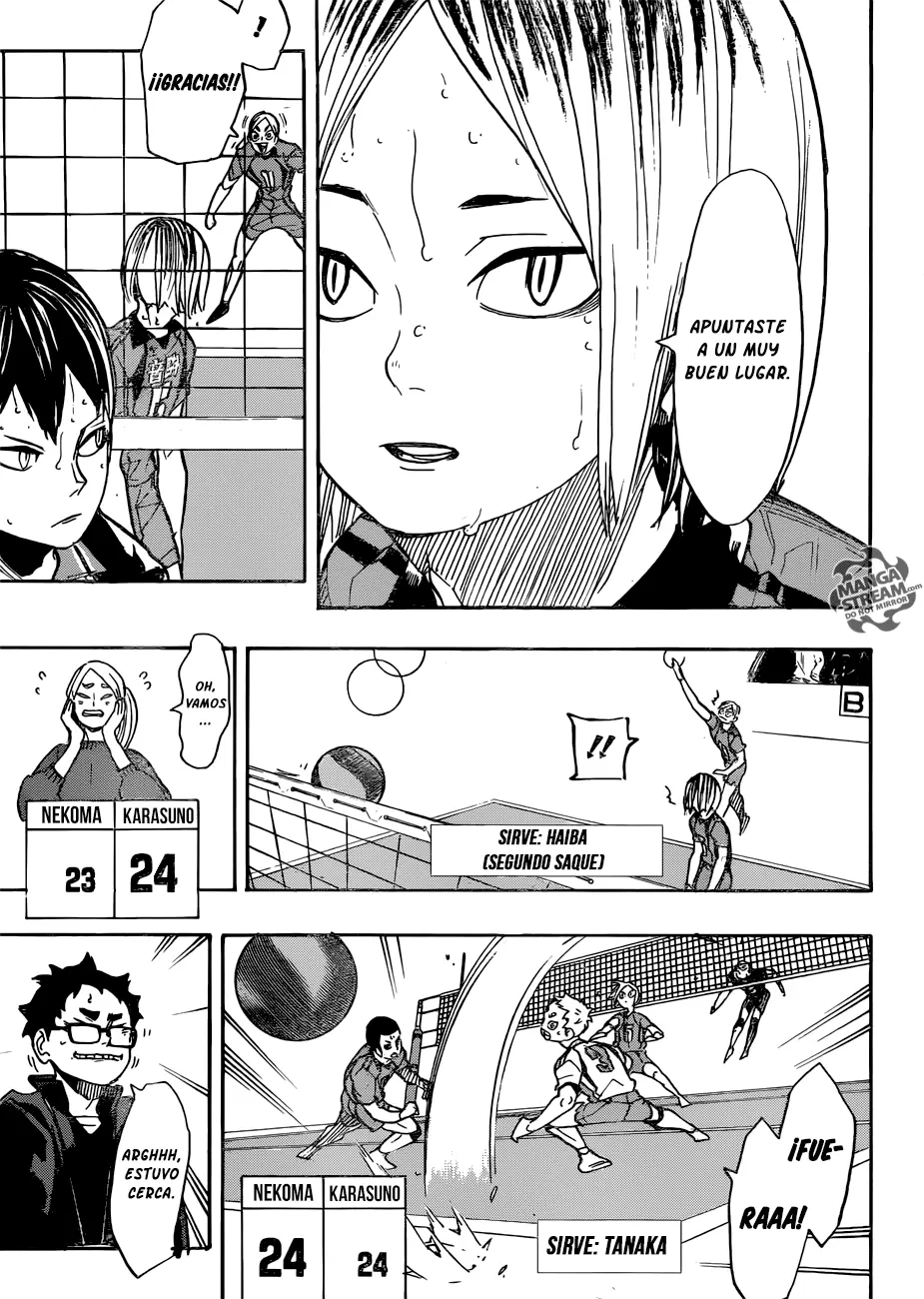Haikyuu!! capítulo 302, página 14