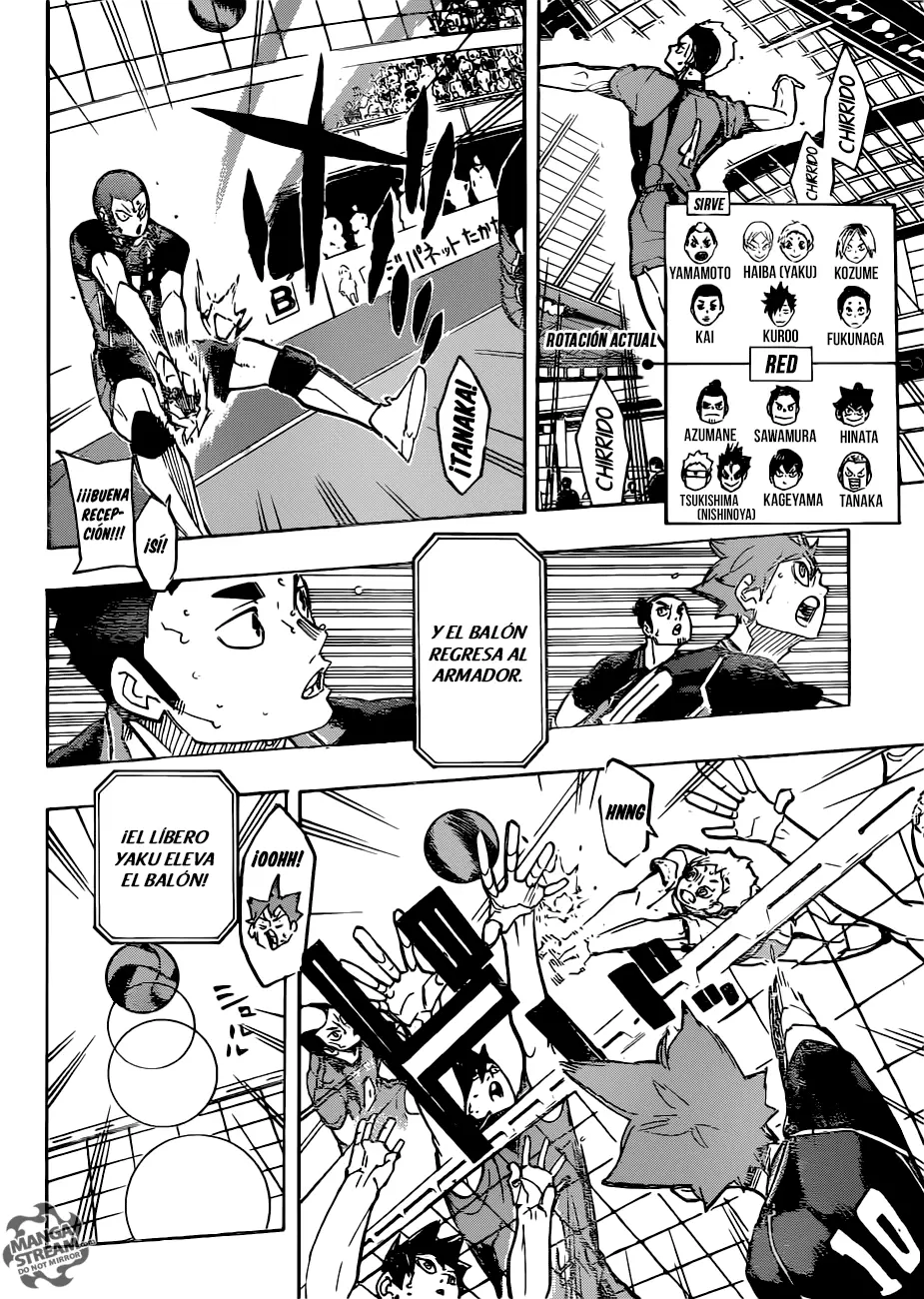 Haikyuu!! capítulo 302, página 15