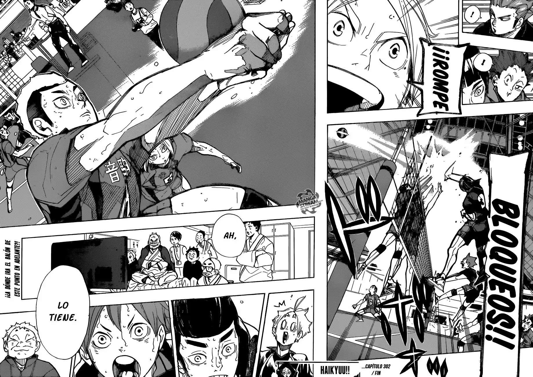 Haikyuu!! capítulo 302, página 18