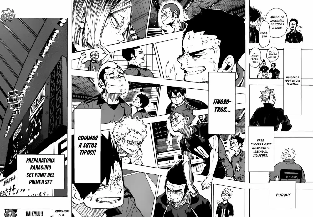 Haikyuu!! capítulo 303, página 18