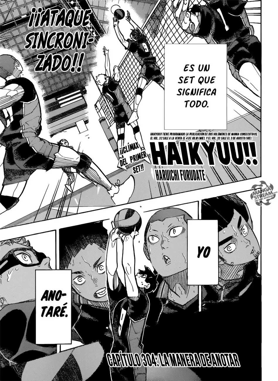 Haikyuu!! capítulo 304, página 4