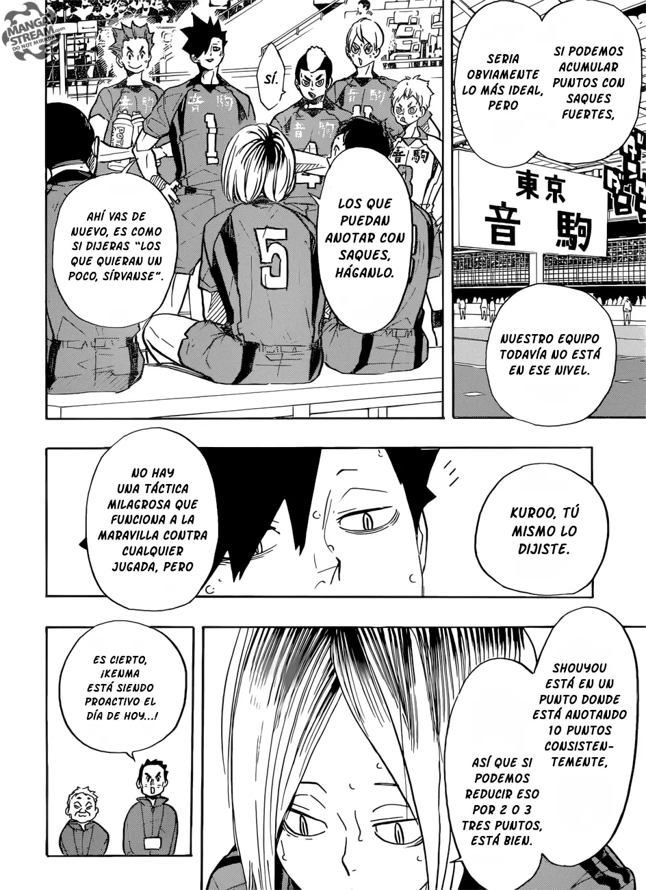 Haikyuu!! capítulo 305, página 8