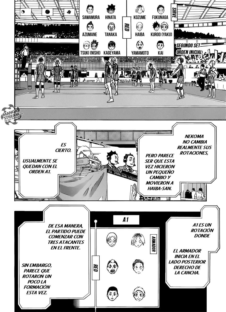 Haikyuu!! capítulo 305, página 10