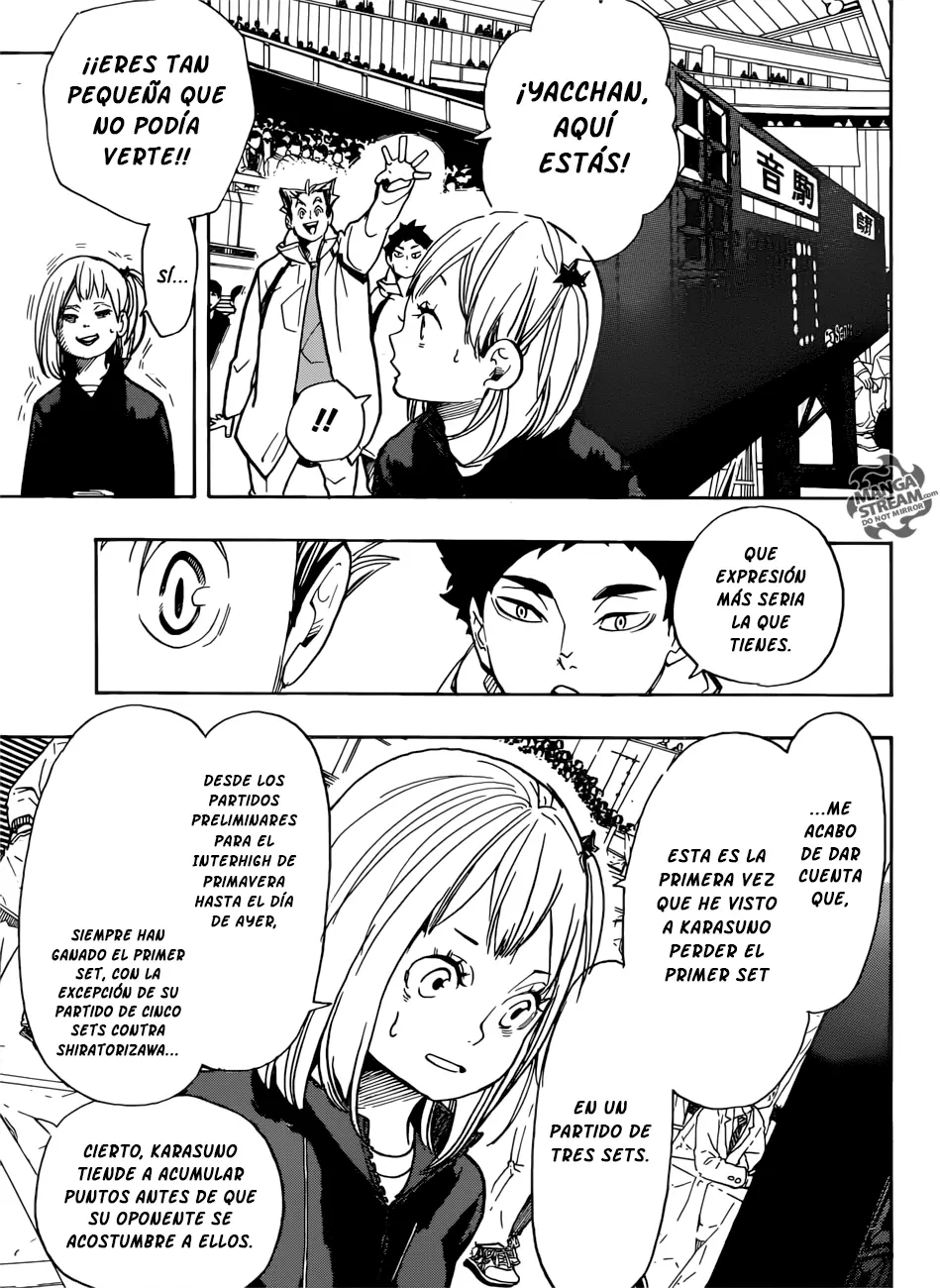 Haikyuu!! capítulo 306, página 3