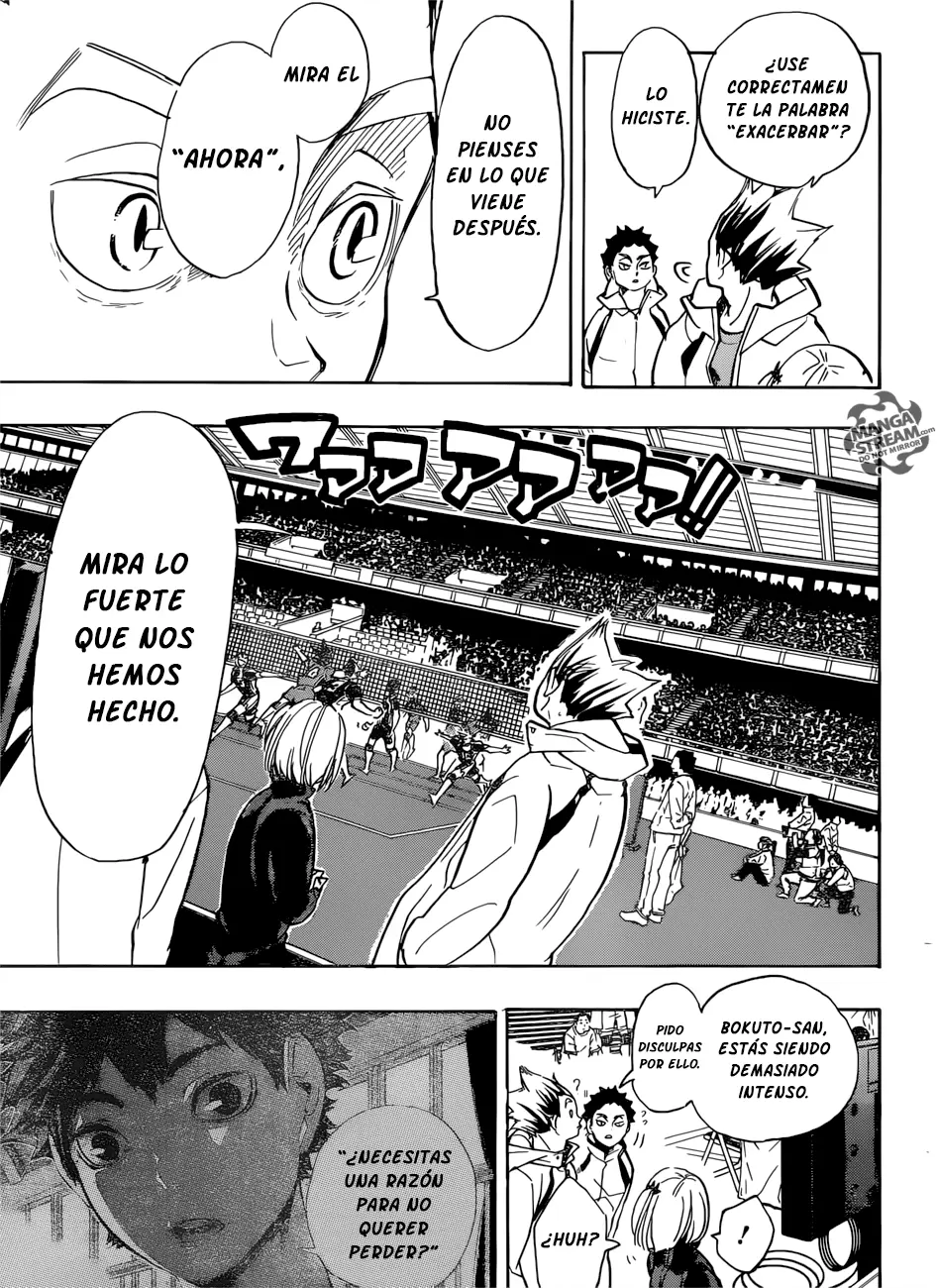 Haikyuu!! capítulo 306, página 5