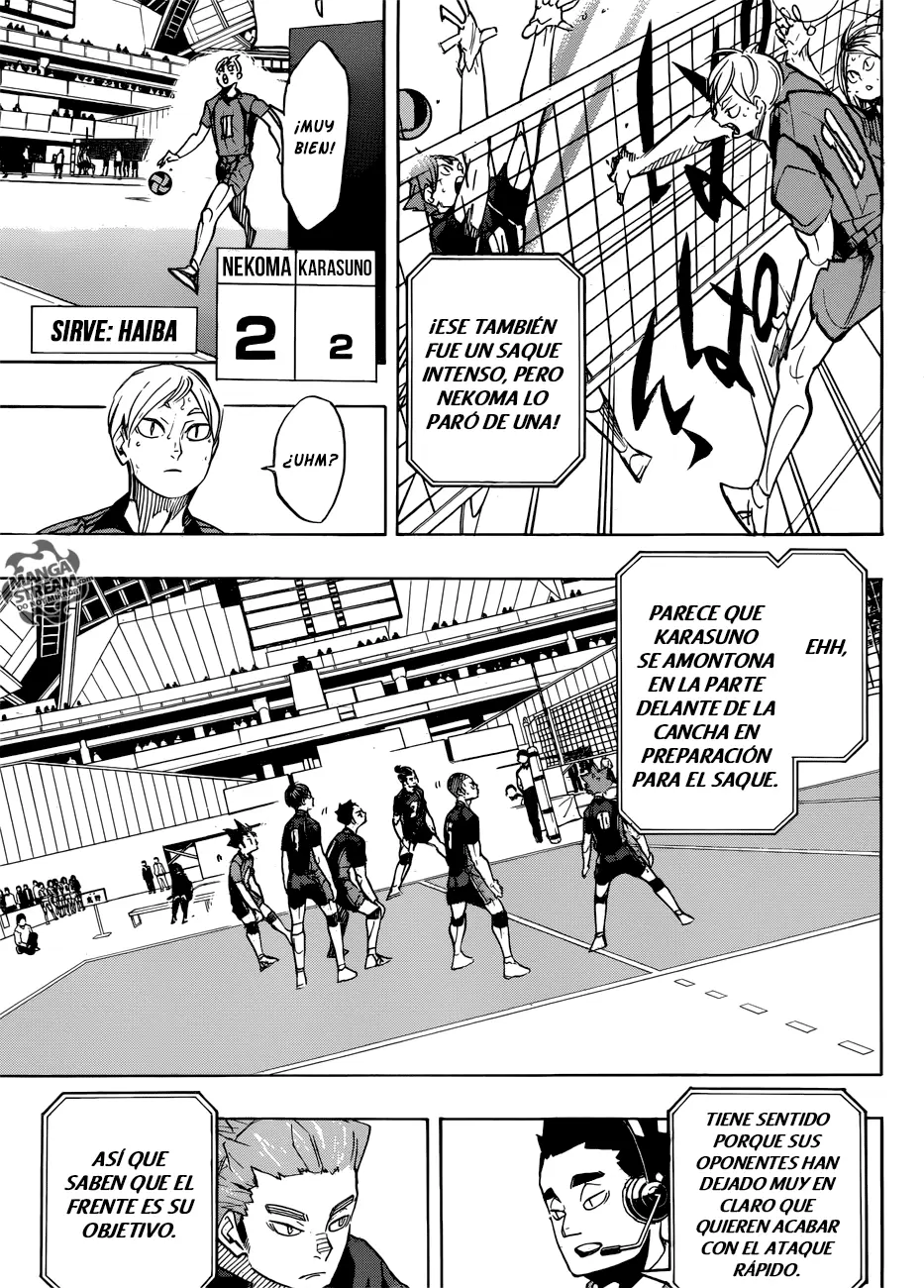 Haikyuu!! capítulo 306, página 11