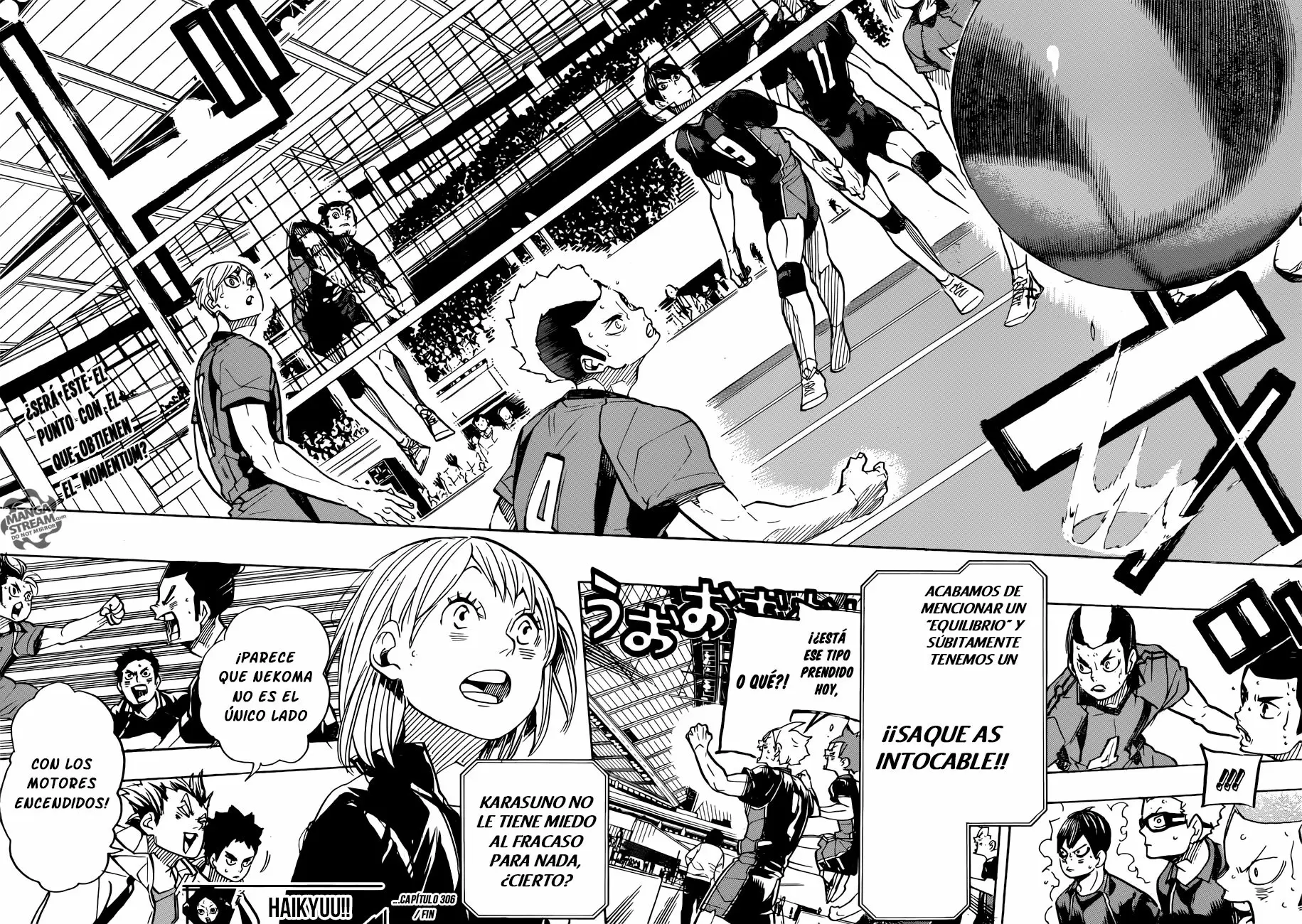 Haikyuu!! capítulo 306, página 18