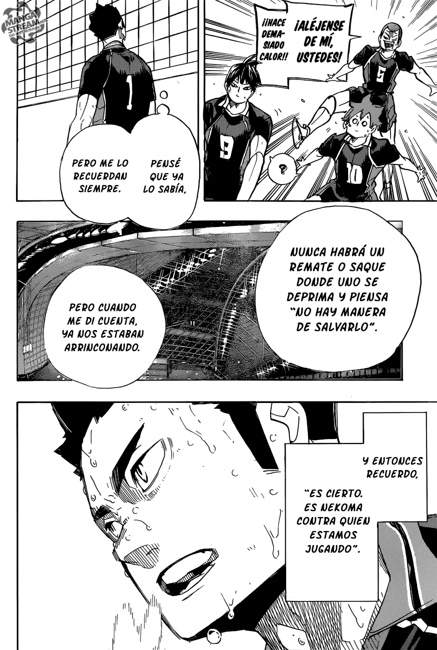 Haikyuu!! capítulo 308, página 8