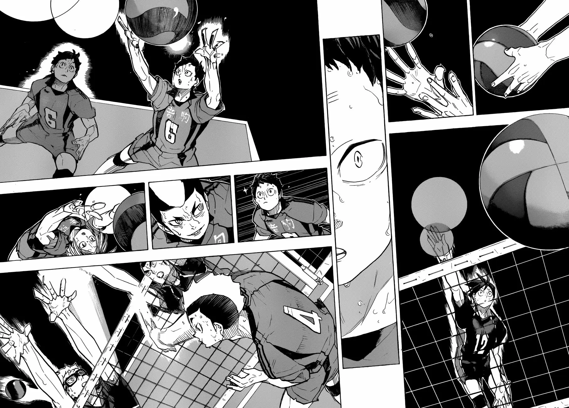 Haikyuu!! capítulo 309, página 13
