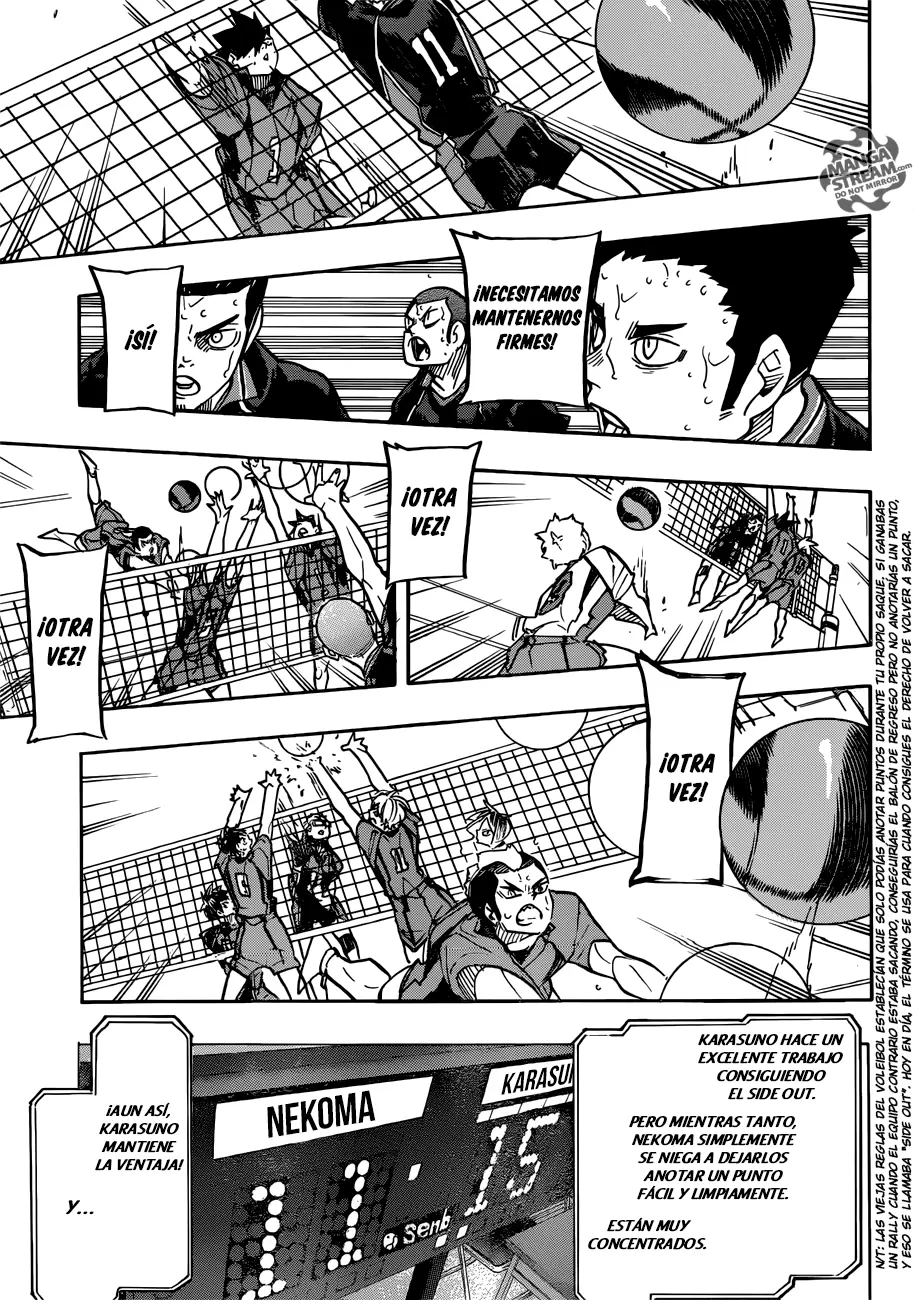Haikyuu!! capítulo 309, página 15