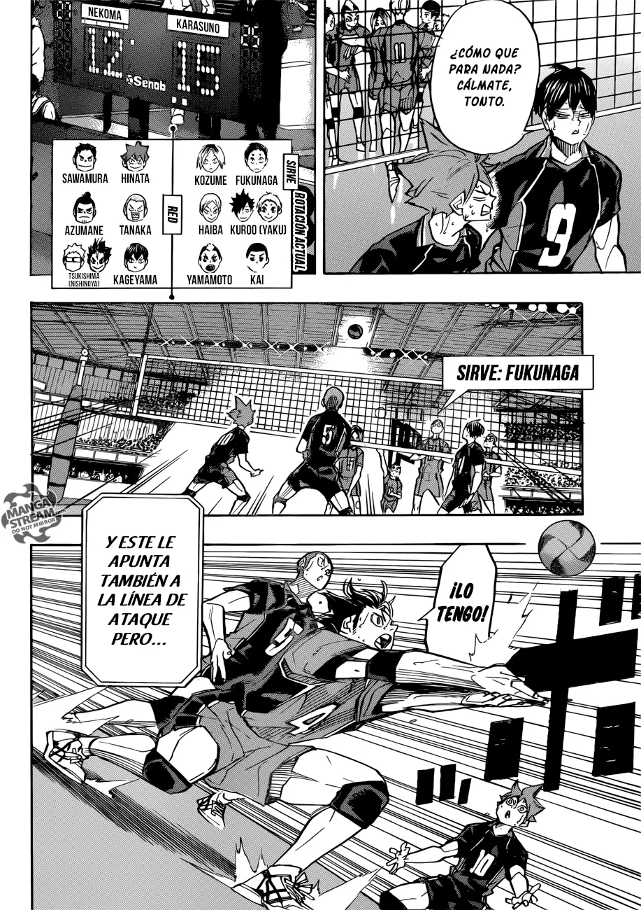 Haikyuu!! capítulo 310, página 3