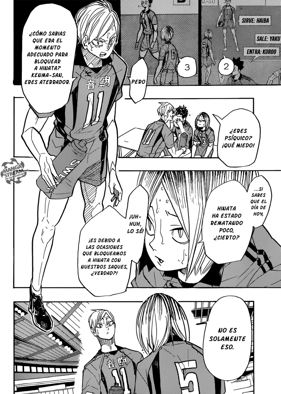 Haikyuu!! capítulo 310, página 12