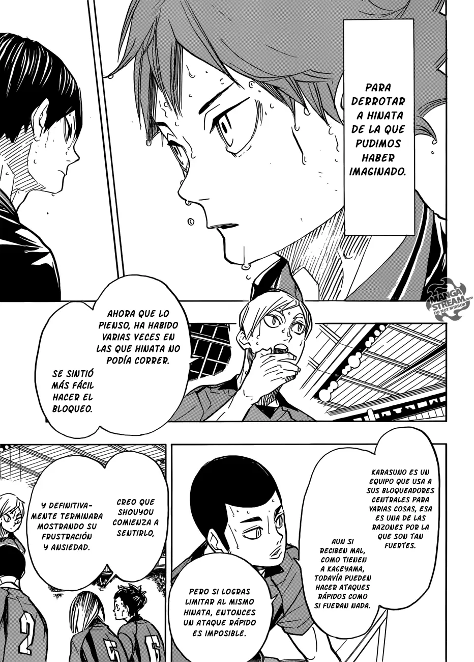 Haikyuu!! capítulo 310, página 15