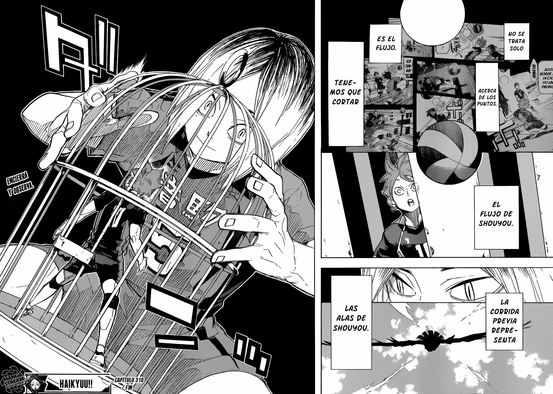 Haikyuu!! capítulo 310, página 18