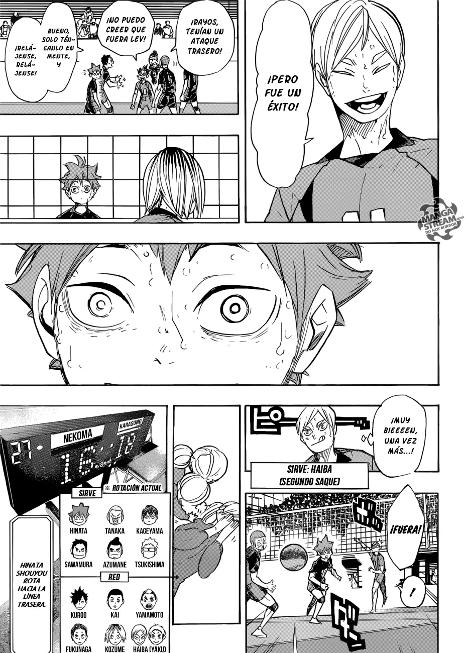 Haikyuu!! capítulo 311, página 18