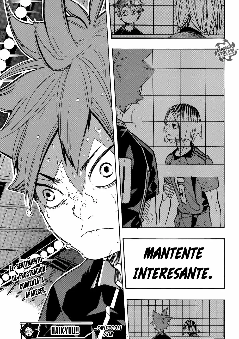 Haikyuu!! capítulo 311, página 20