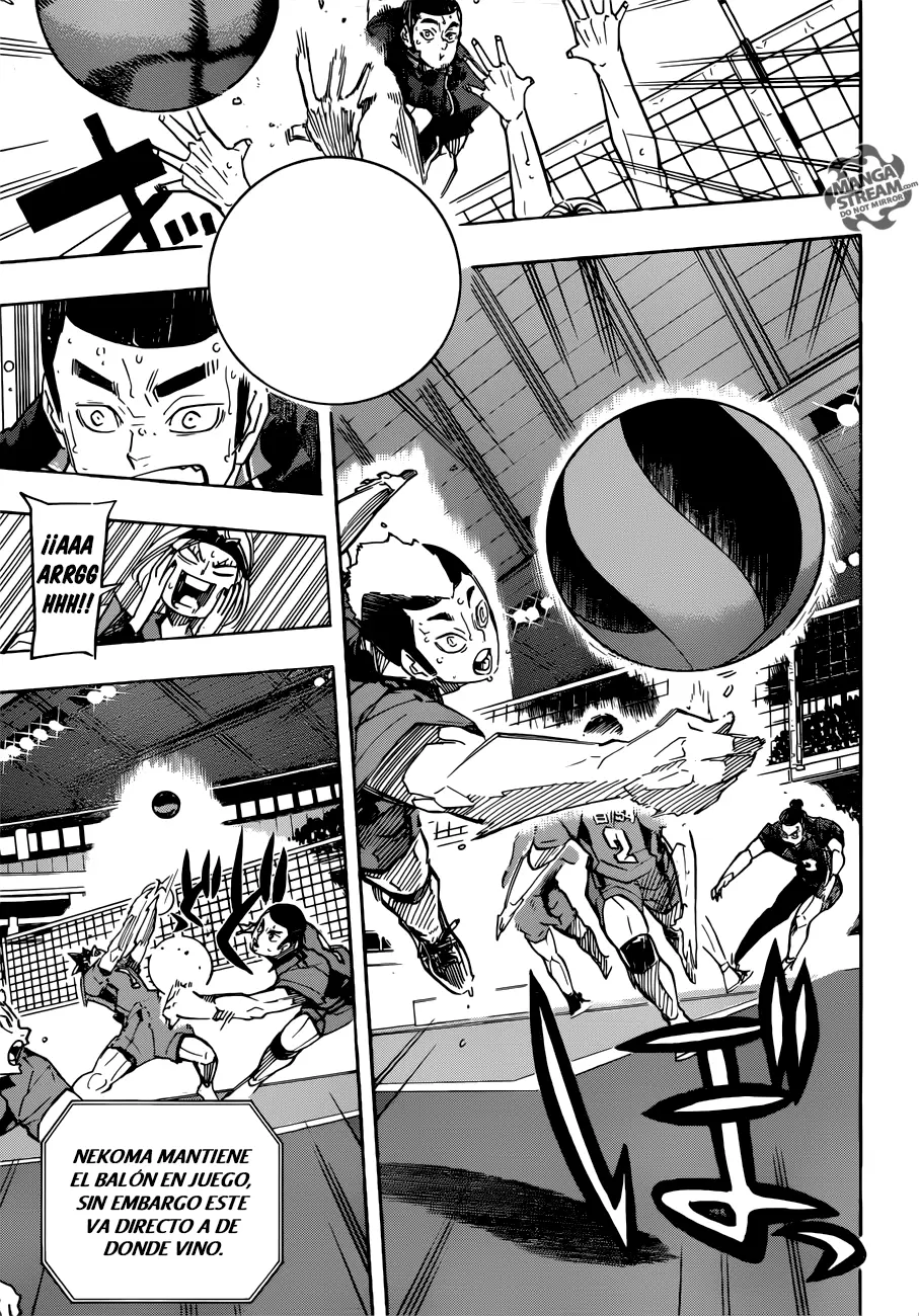 Haikyuu!! capítulo 312, página 15