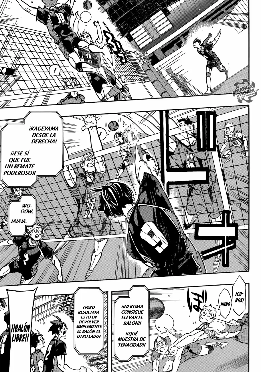 Haikyuu!! capítulo 313, página 8
