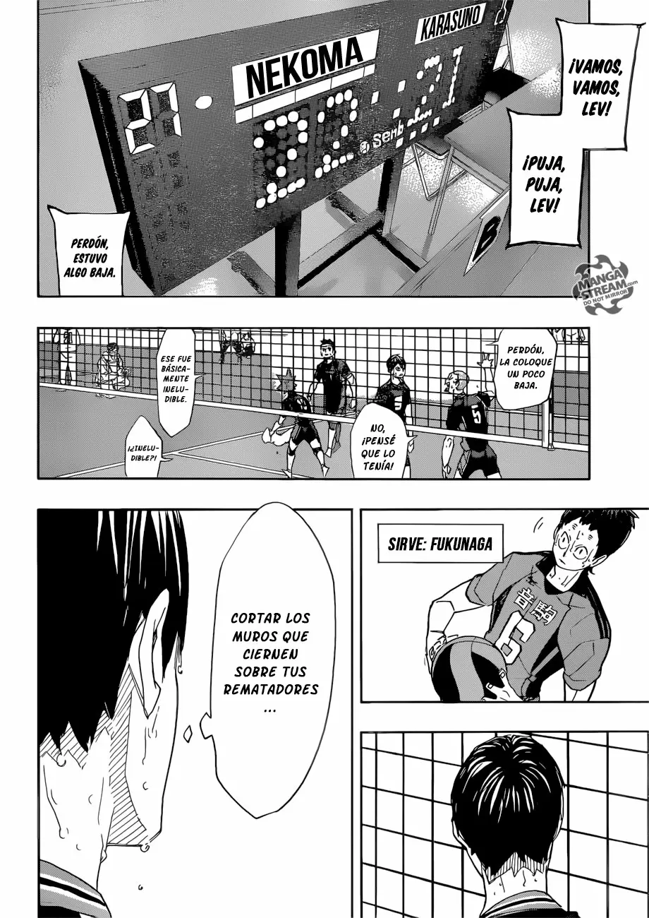 Haikyuu!! capítulo 314, página 6